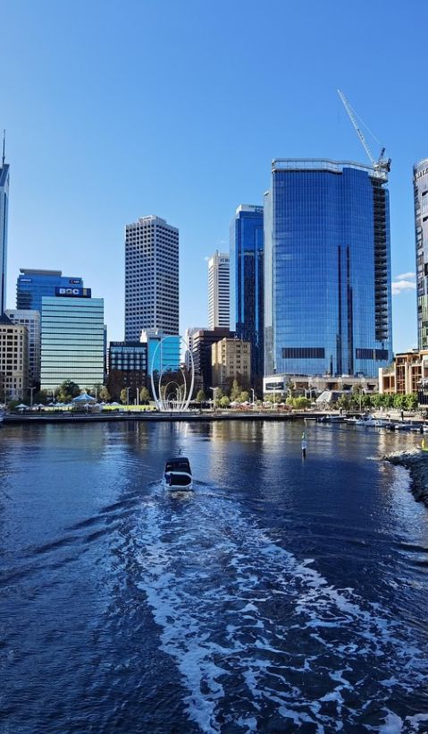 Skyline of Perth