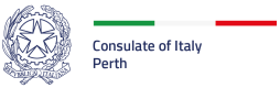 Logo of the Consulate of Italy Perth